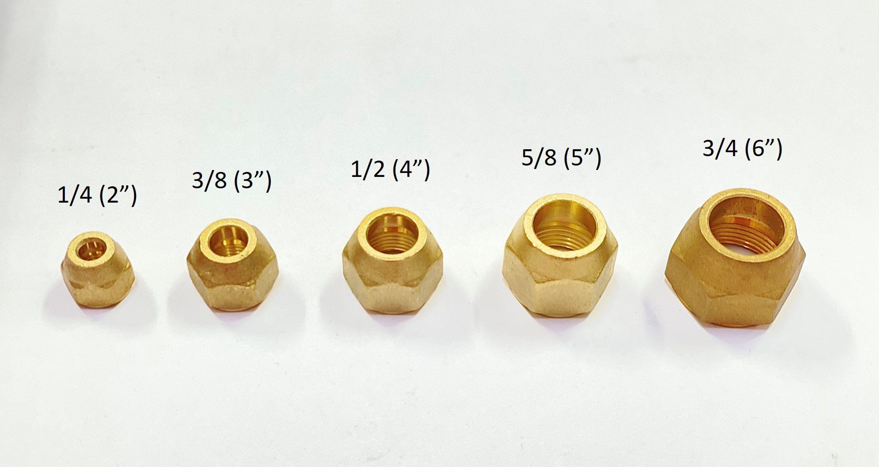Flare Nut (2"/3"/4"/5"/6") Lian Ho Air Cond
